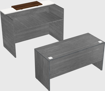 Modular reception desk