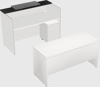 Modular reception desk