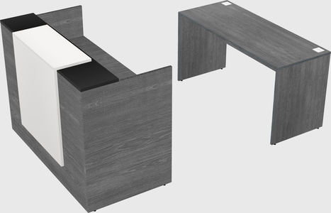 Modular reception desk