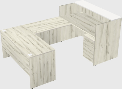 Modular reception desk