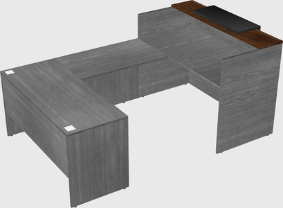 Modular reception desk