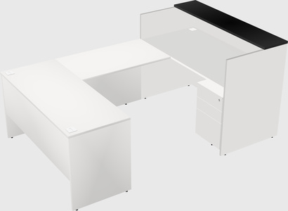 Modular reception desk