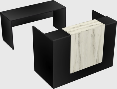 Modular reception desk