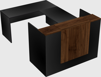 Modular reception desk