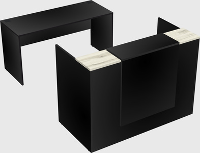 Modular reception desk