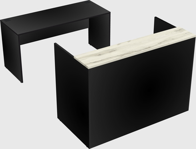 Modular reception desk