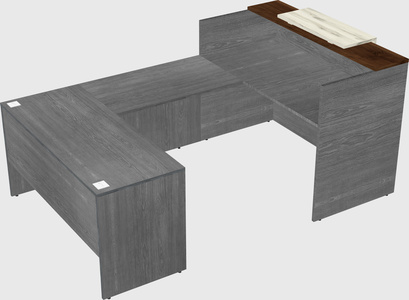 Modular reception desk