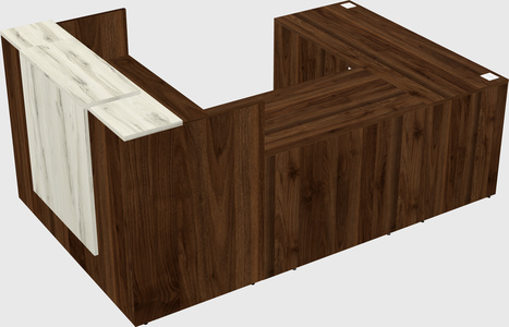 Modular reception desk