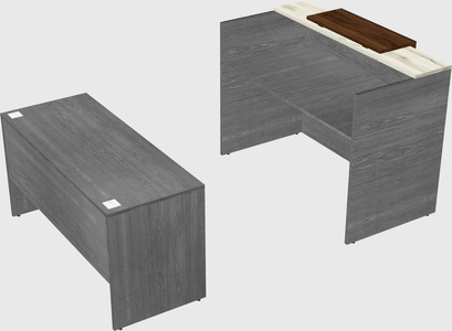 Modular reception desk
