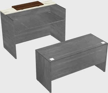 Modular reception desk