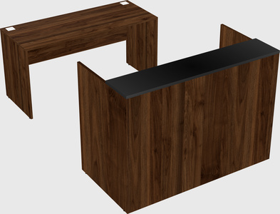 Modular reception desk