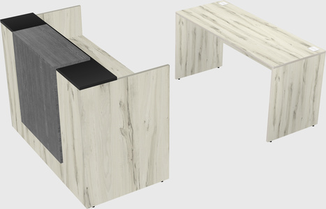 Modular reception desk