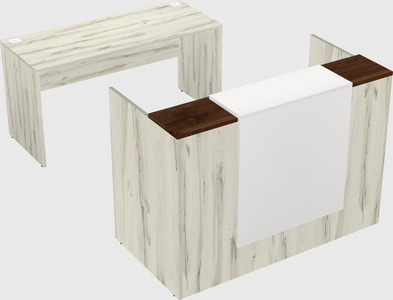 Modular reception desk