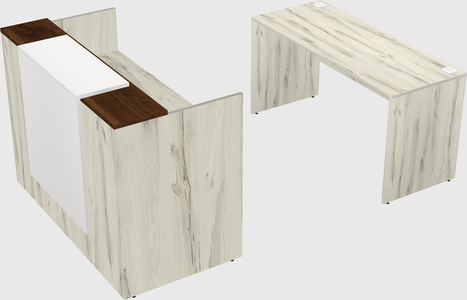 Modular reception desk