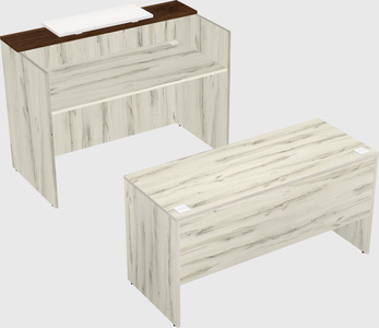 Modular reception desk