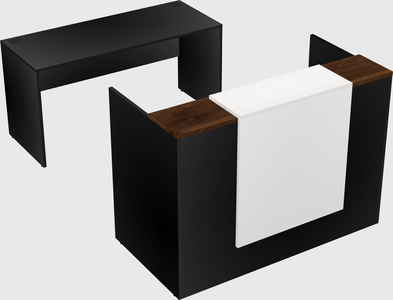 Modular reception desk