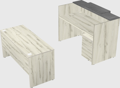 Modular reception desk