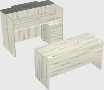 Modular reception desk