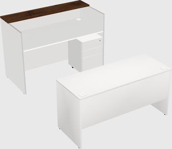 Modular reception desk