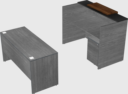 Modular reception desk