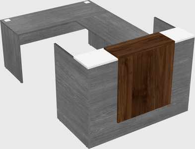 Modular reception desk