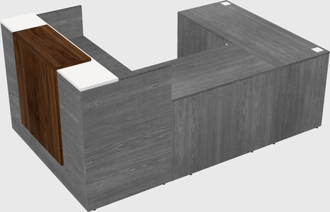 Modular reception desk