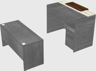 Modular reception desk