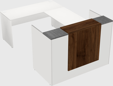 Modular reception desk