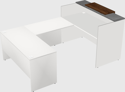 Modular reception desk