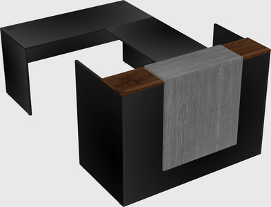 Modular reception desk