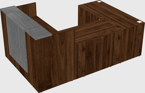 Modular reception desk