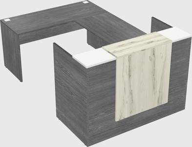 Modular reception desk