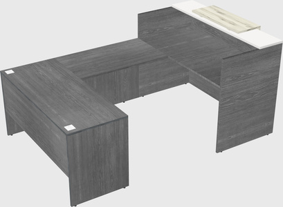 Modular reception desk