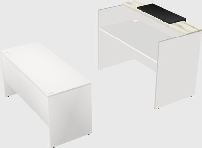 Modular reception desk