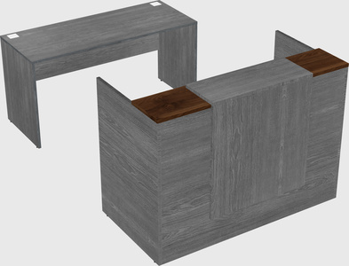 Modular reception desk