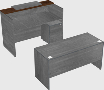 Modular reception desk