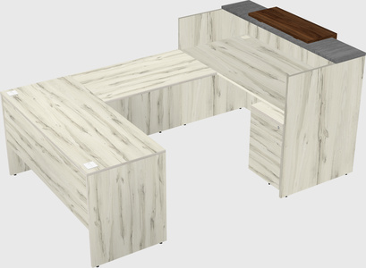 Modular reception desk