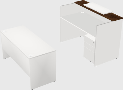 Modular reception desk