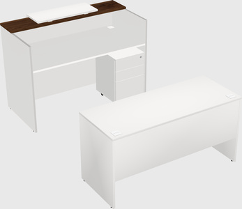 Modular reception desk