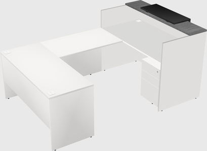 Modular reception desk