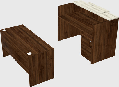 Modular reception desk