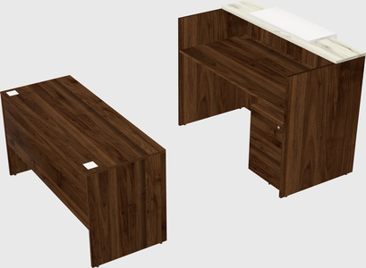 Modular reception desk