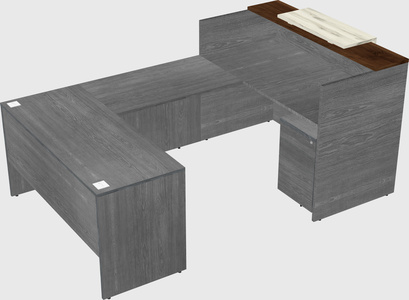 Modular reception desk