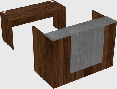 Modular reception desk