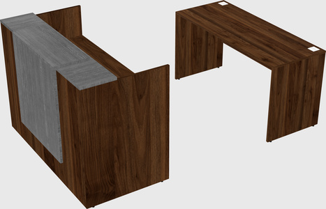 Modular reception desk