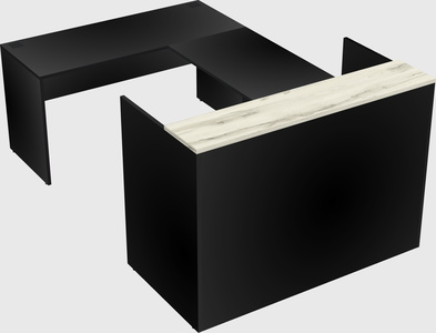 Modular reception desk