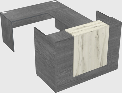 Modular reception desk