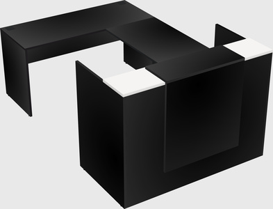 Modular reception desk