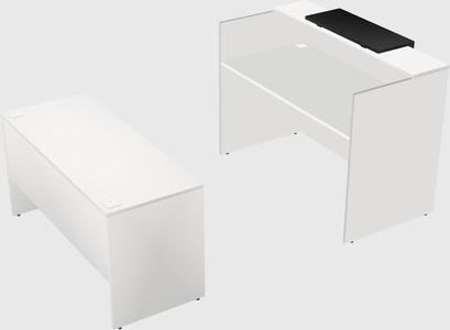 Modular reception desk