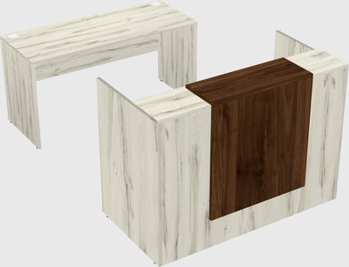 Modular reception desk